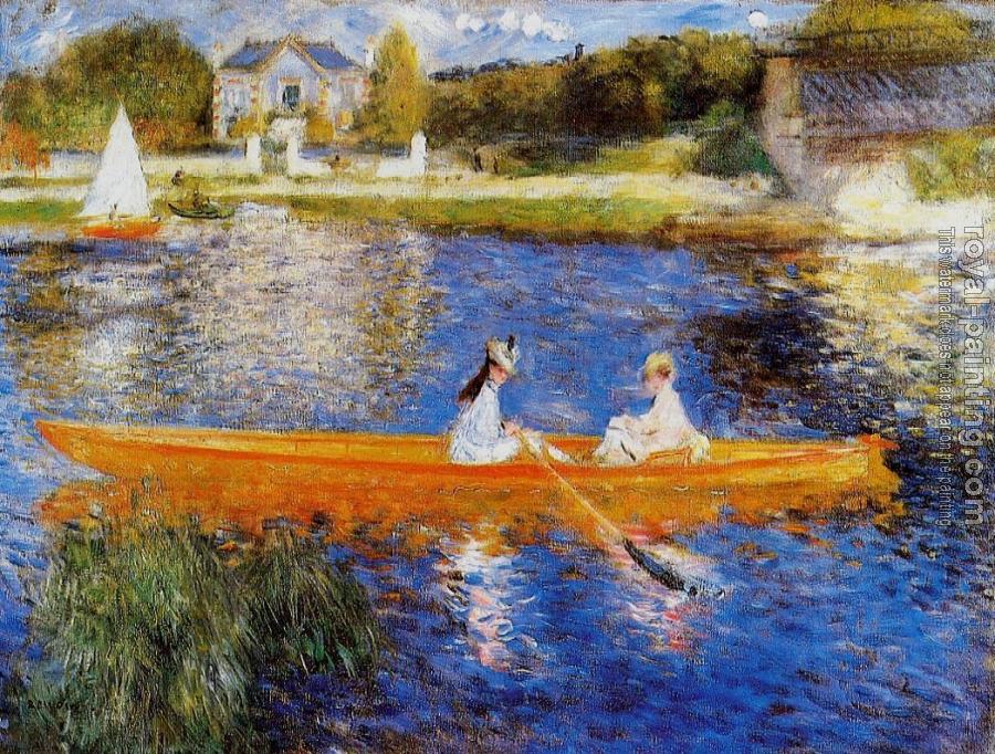 Pierre Auguste Renoir : The Skiff